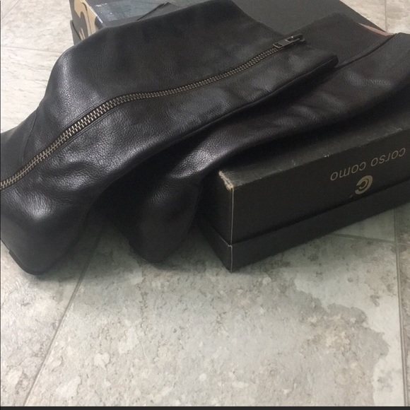 Corso Como wedge riding boots - Picture 4 of 7